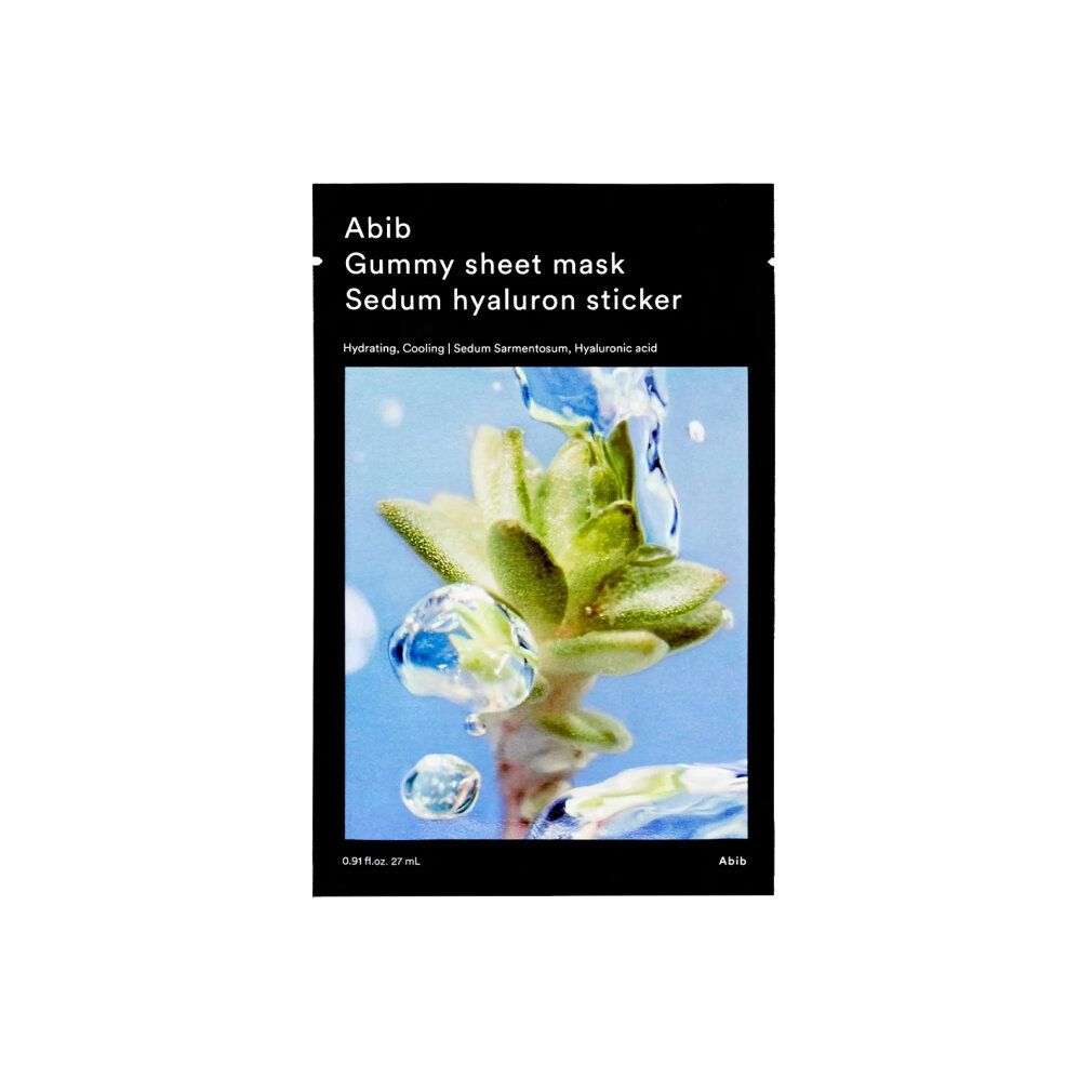 Abib Gummy Sheet Mask Sedum Hyaluron Sticker 0,027 St Gesichtsmaske