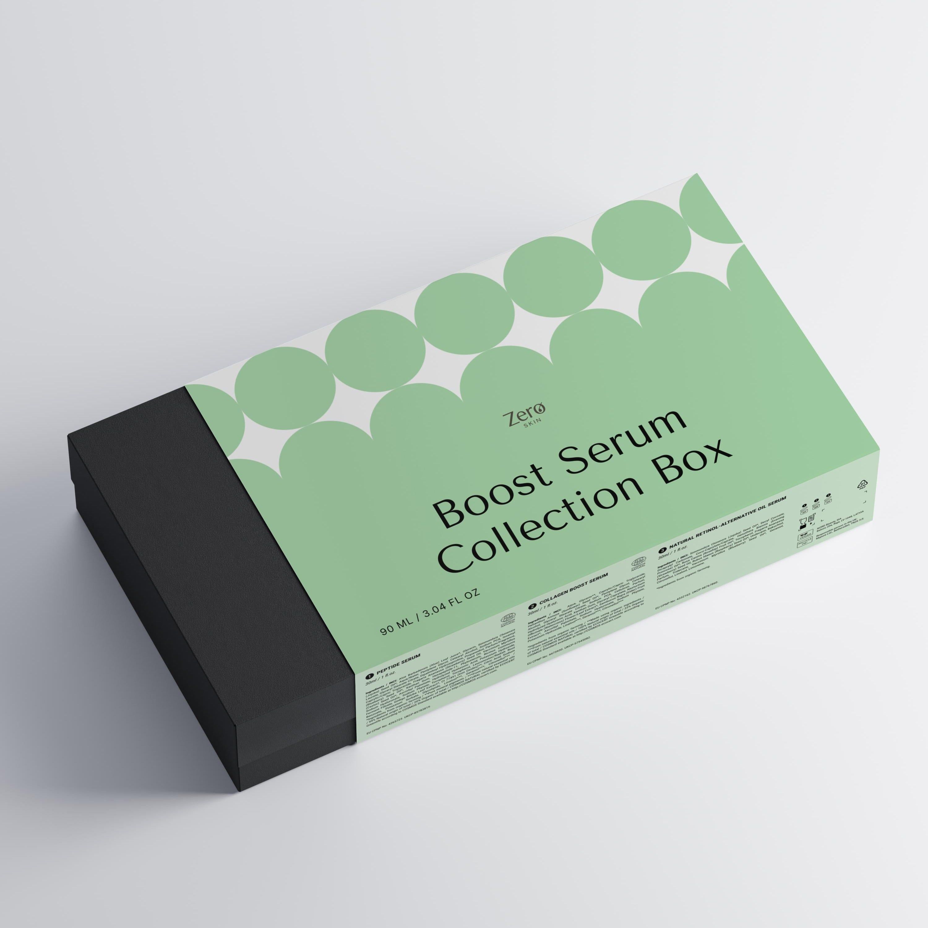 Zero Skin Boost Serum Collection Box, festigend glättend für reife und anspruchsvolle Haut
