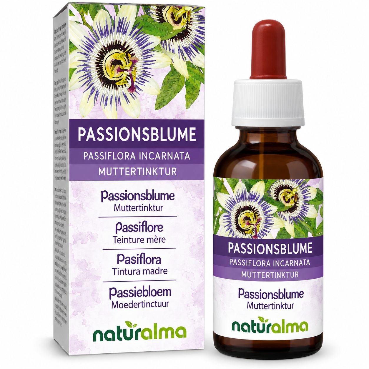 Naturalma Passionsblume (Passiflora incarnata) alkoholfreie Tropfen 120 ml
