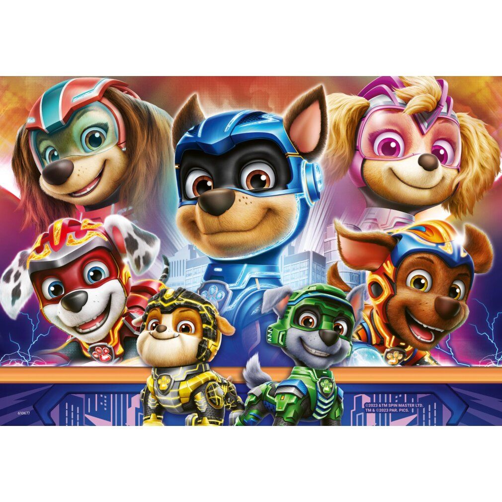 Ravensburger - Paw Patrol The Mighty Movie 2x12p - (10105721)