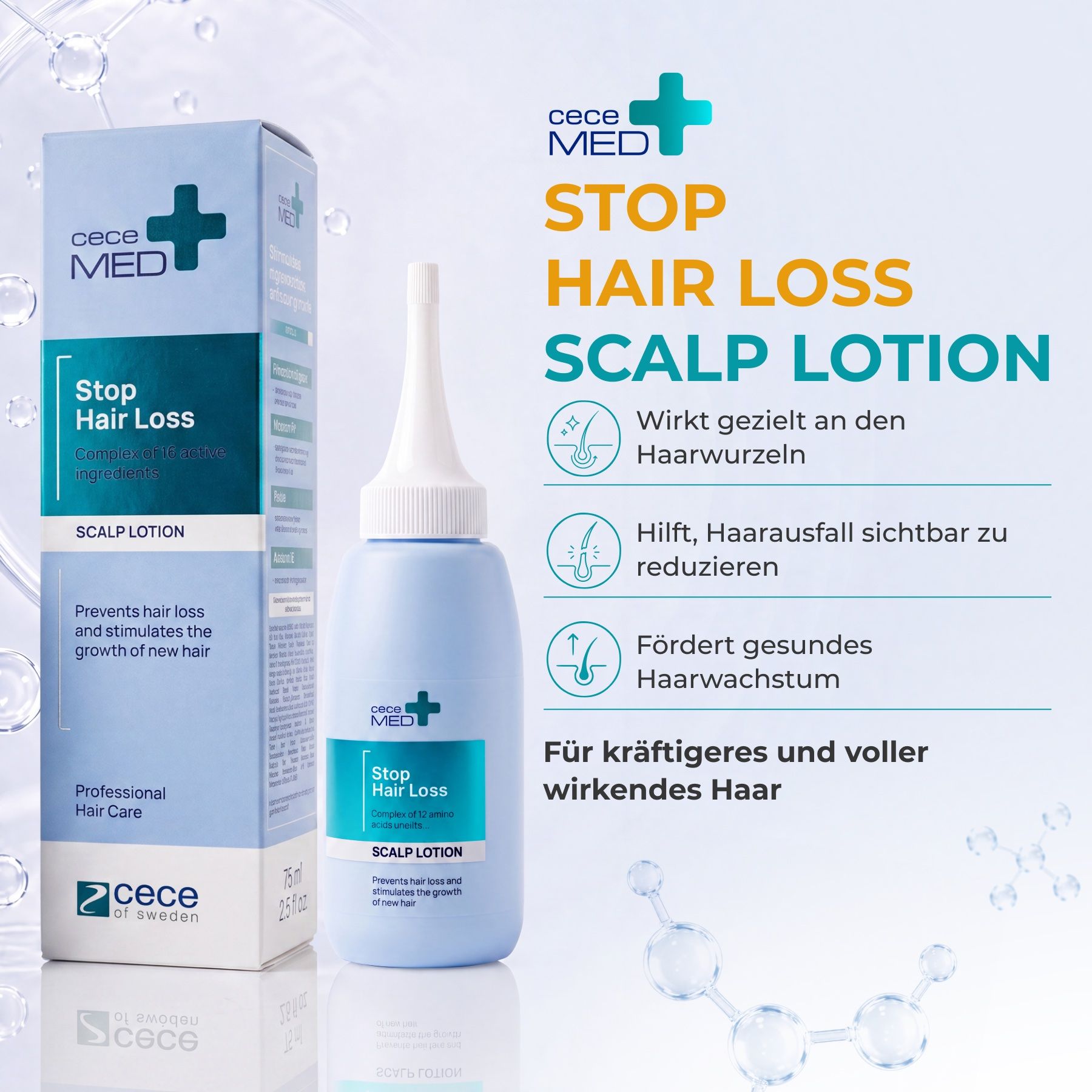 CECE MED Haarkur Haarlotion Repair für Wachstum