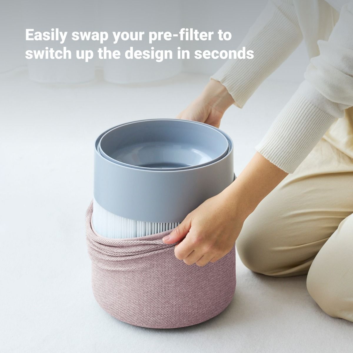 Blueair Vorfilter für Blue 511i, Sand Pink