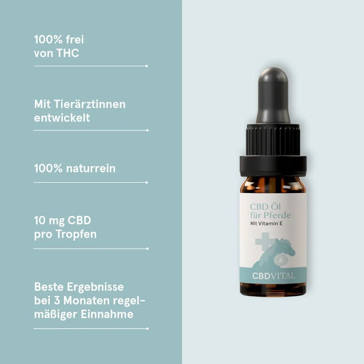 CBD VITAL CBD Öl für Pferde 30%