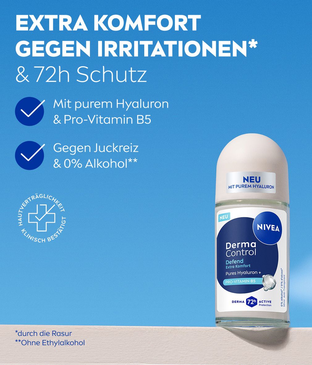 NIVEA Derma Control Defend Deo Roll-On