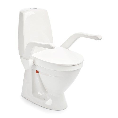 Etac - Toilettensitzerhöhung mit Armlehnen WC-Erhöhung Toilettenaufsatz My-Loo 2cm