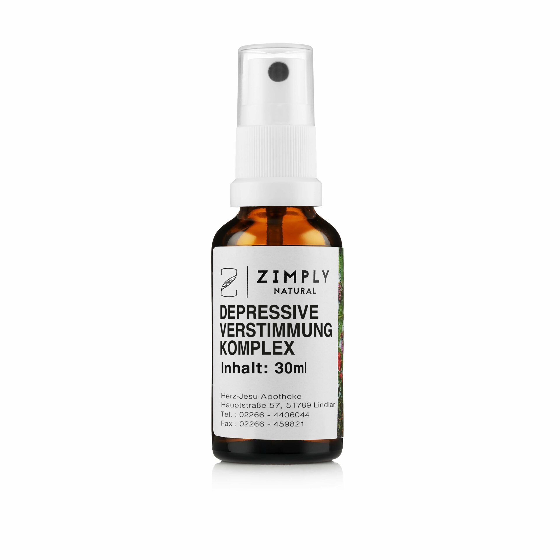 ZIMPLY NATURAL Depressive Verstimmung Komplex Spray
