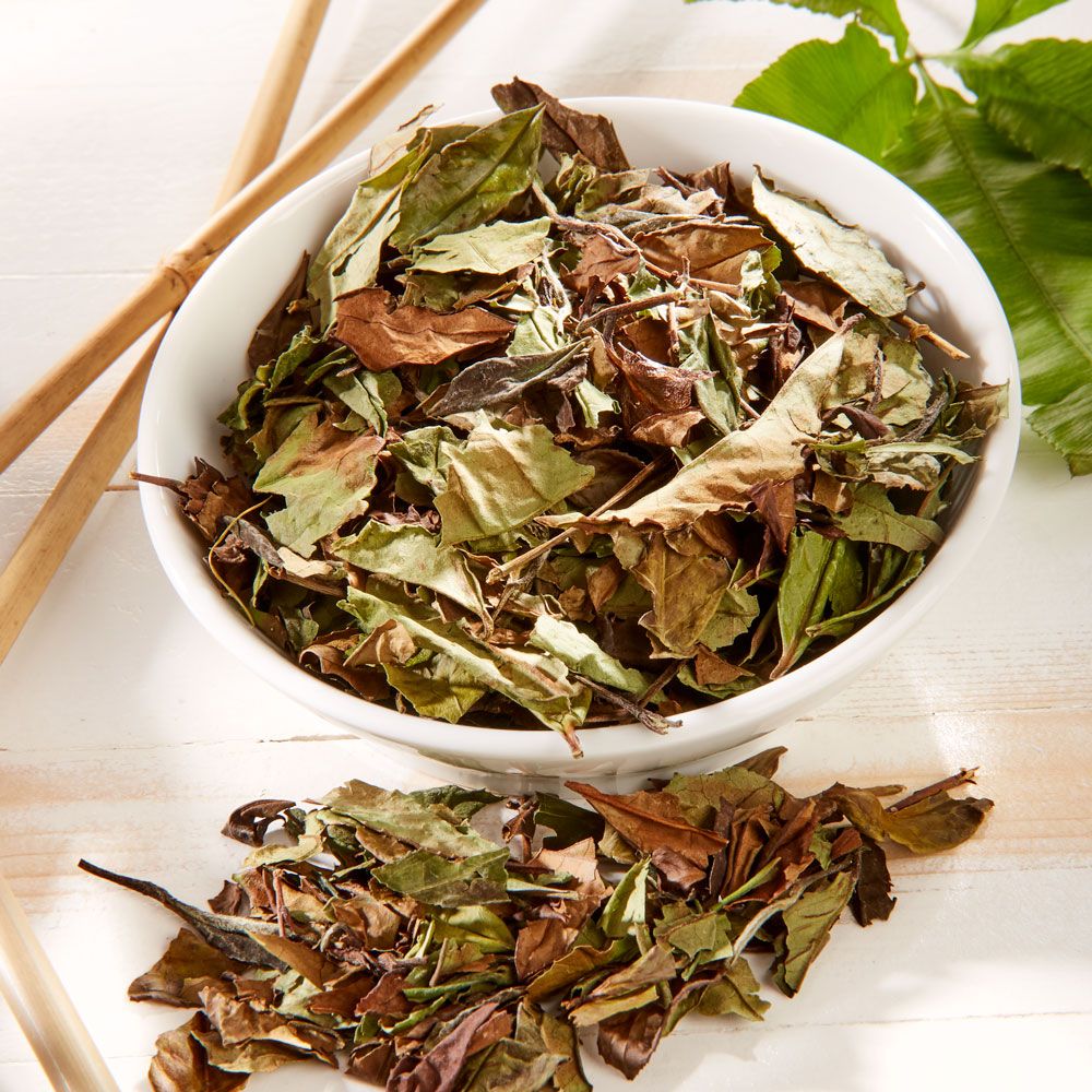 Schrader Weißer Tee China White Pai Mu Tan Bio