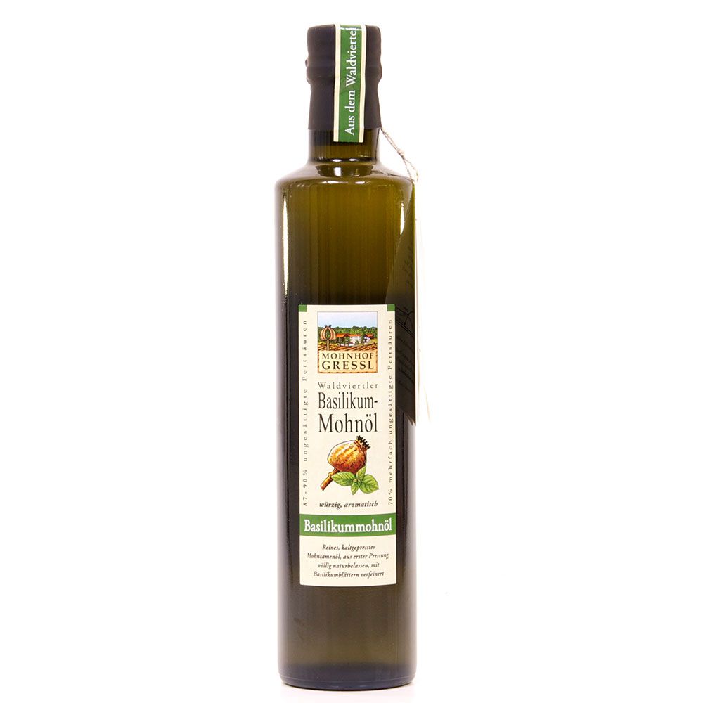 Basilikum Mohnöl 100 ml