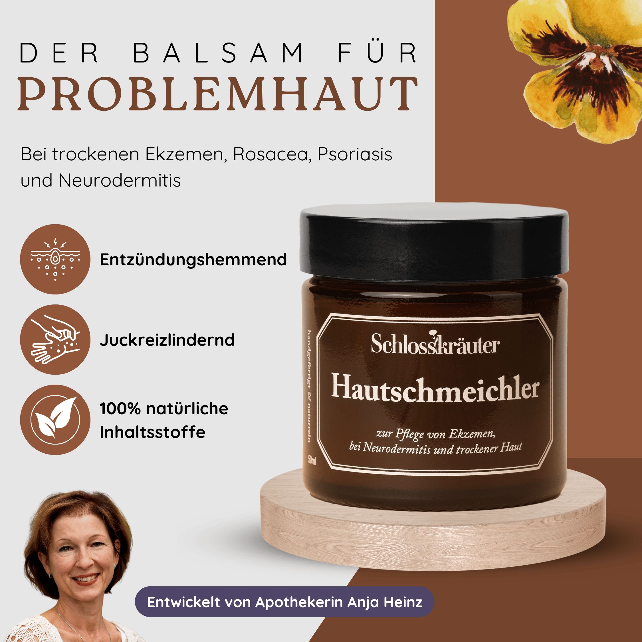 Schlosskräuter Hautschmeichler für Neurodermitis & Ekzeme
