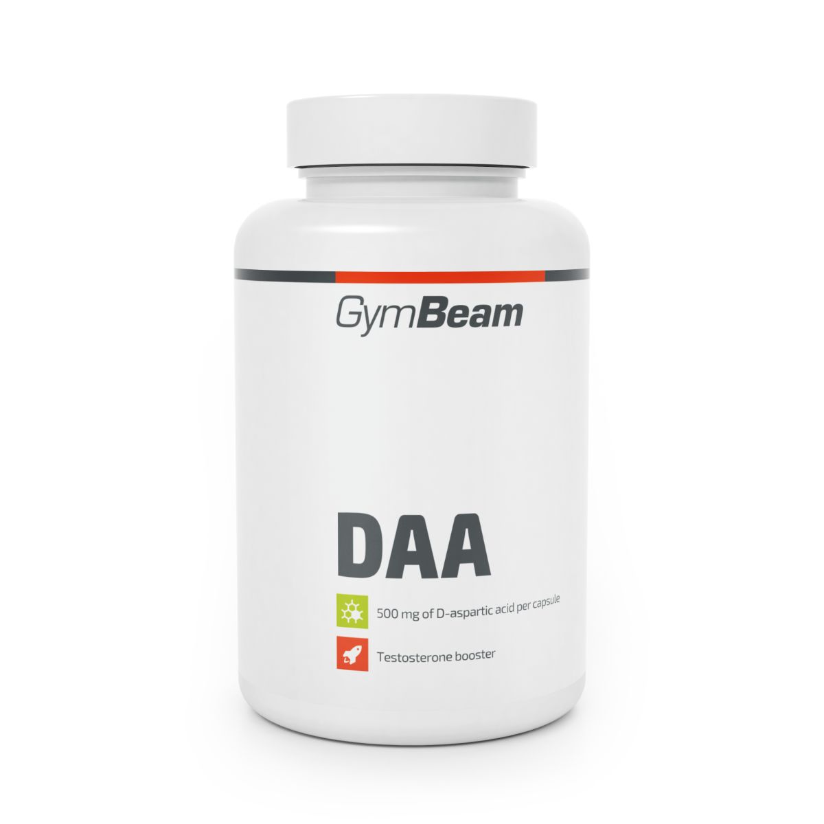 GymBeam DAA D-Asparaginsäure Kapseln 120 St