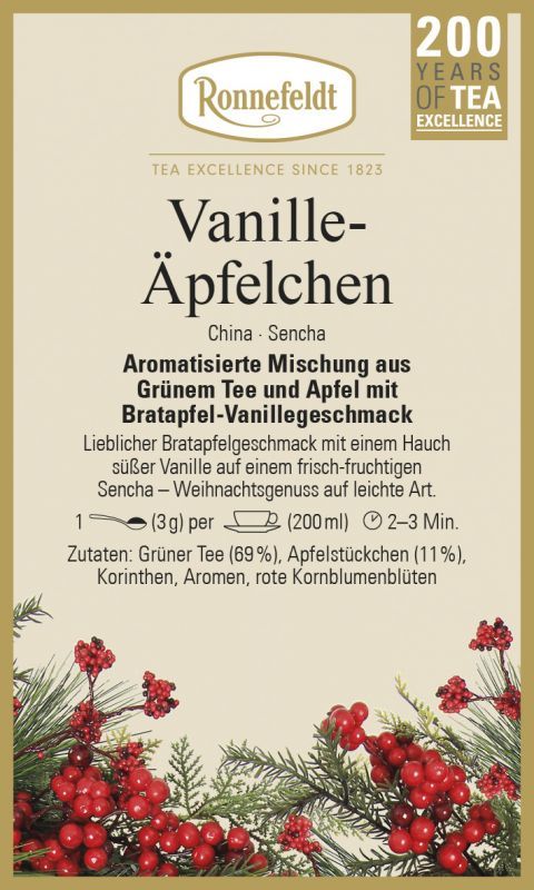 Ronnefeldt - Vanille-Äpfelchen