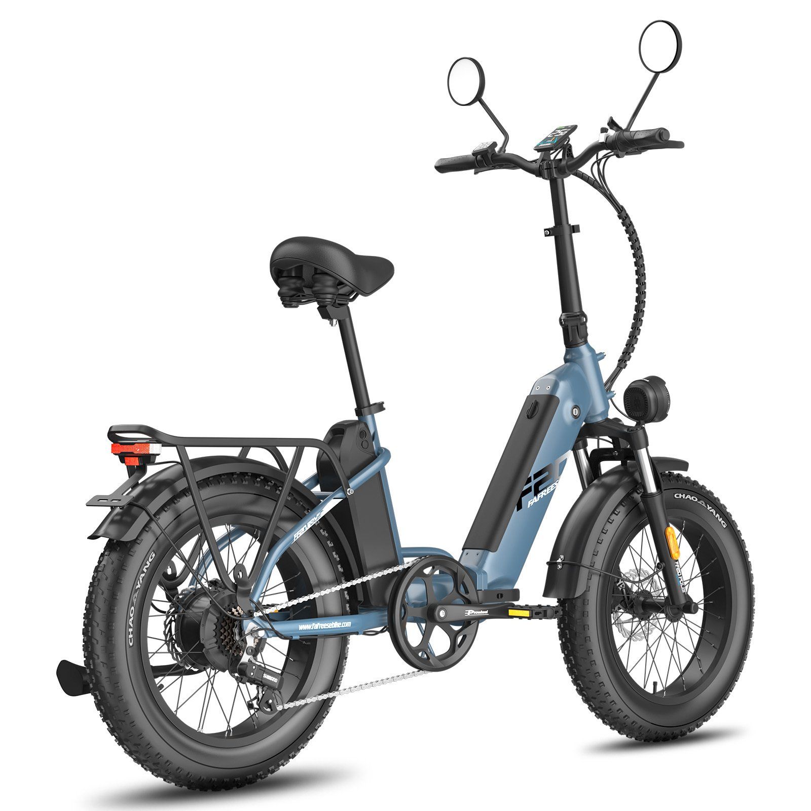 Fafrees Ff20 Polar Faltbares E-Bike mit tiefem Einstieg, Dual-Akku (48 V, 24 Ah) 1 St