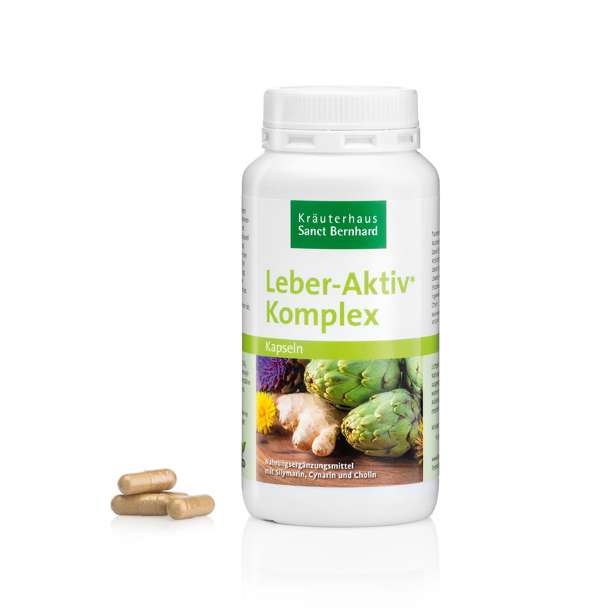 Sanct Bernhard Leber-Aktiv*-Komplex-Kapseln 240 St Kapseln
