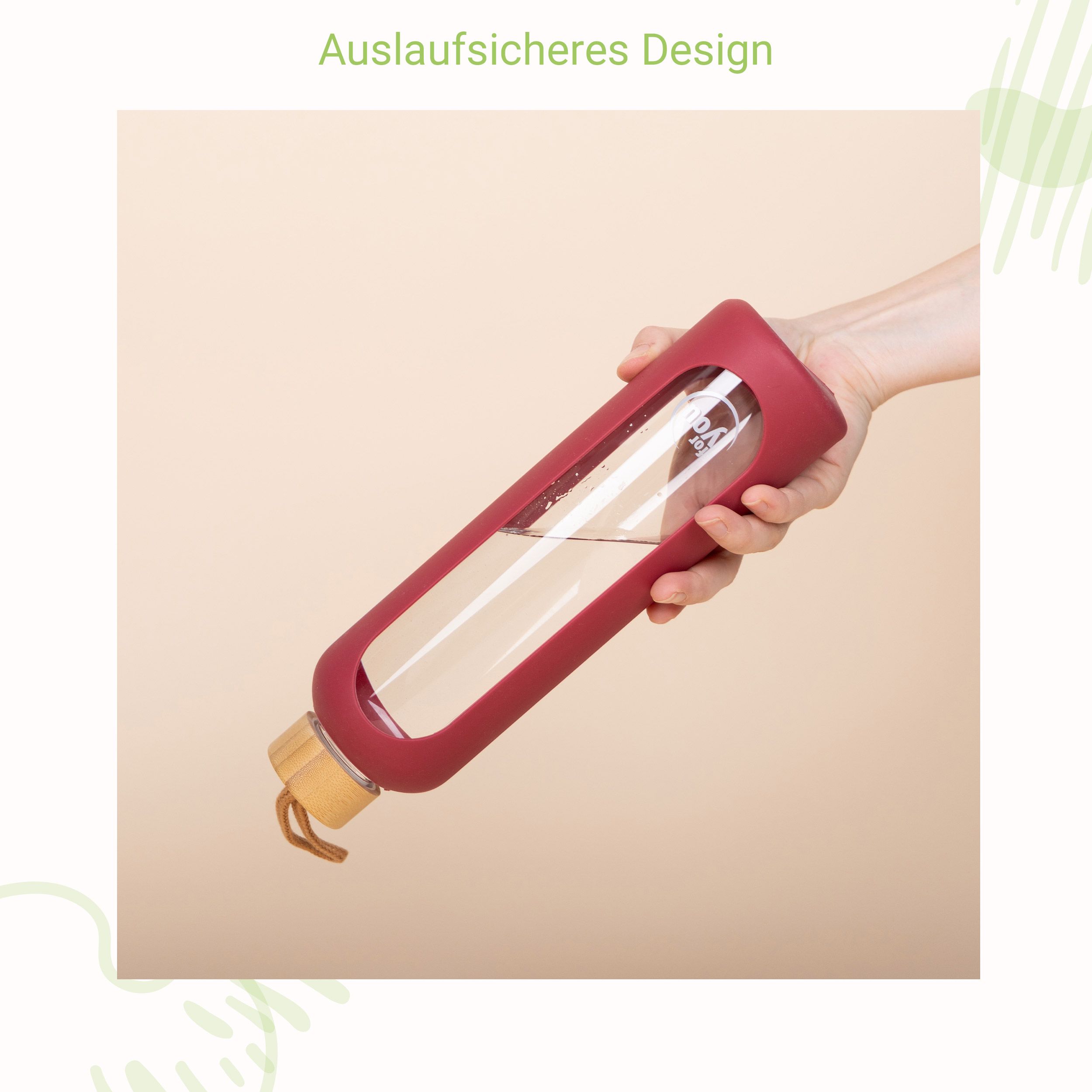 for you Nachhaltige Trinkflasche Doppelpack