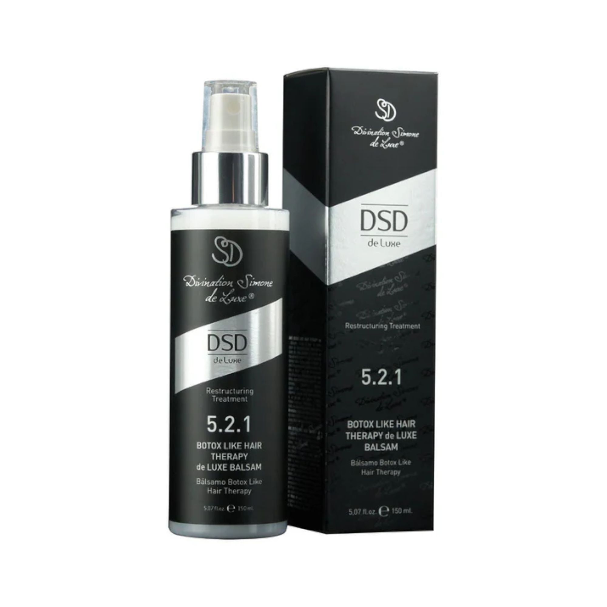 DSD de Luxe 5.2.1 Botox Like Hair Therapy Balsam – Feuchtigkeit & Hitzeschutz für geschädigtes Haar 150 ml