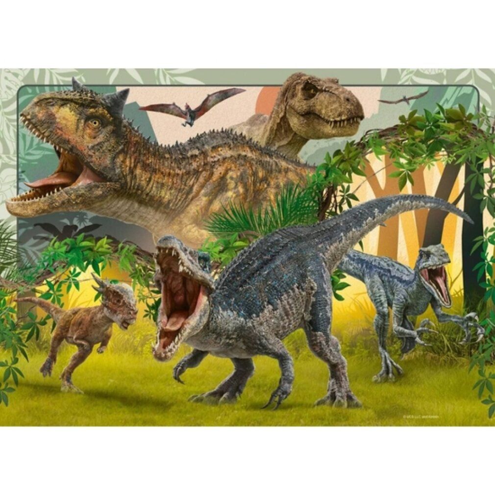 Jurassic World Puzzle 4x