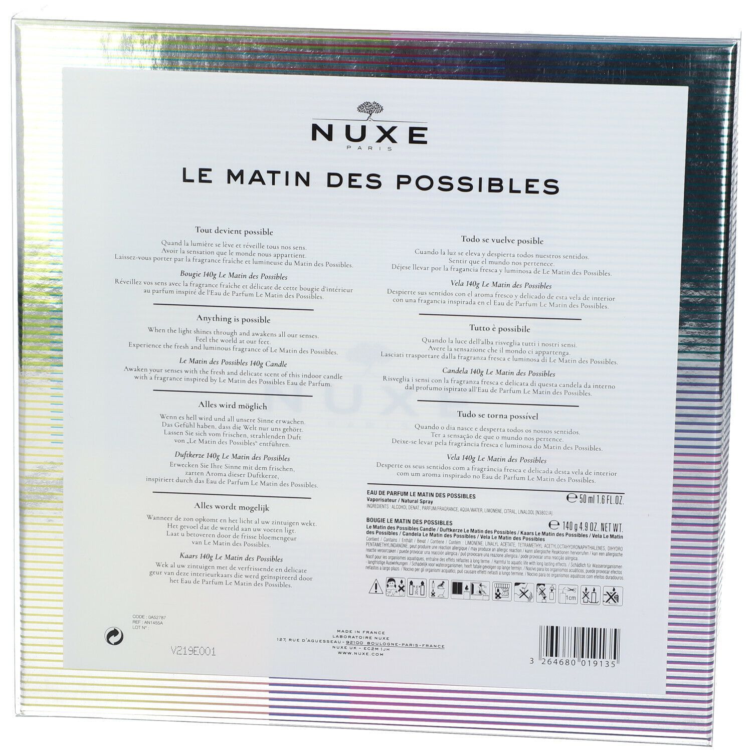 NUXE Geschenk Set Le Matin des Possibles
