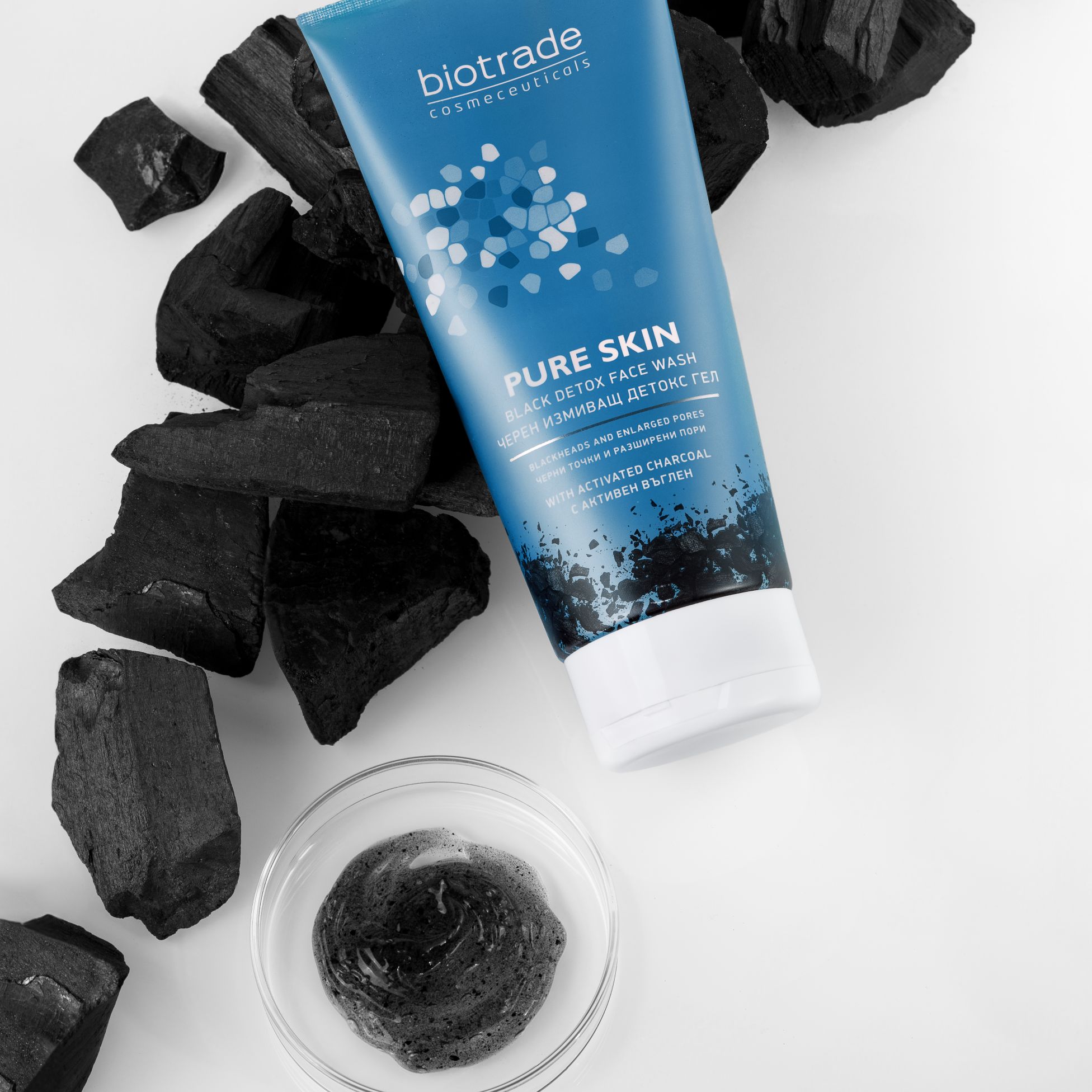 Biotrade Pure Skin Black Detox Gesichtswaschgel