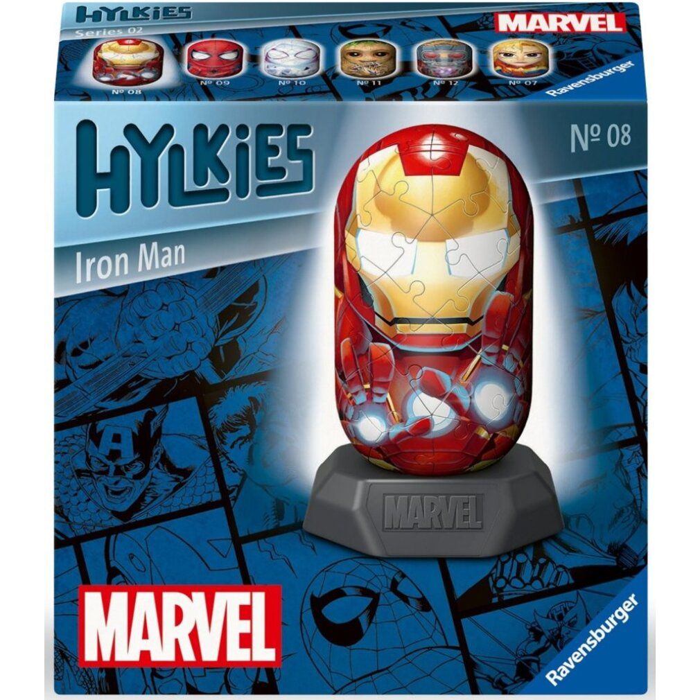 Marvel 3D Puzzle Iron Man Hylkies (54 Teile)