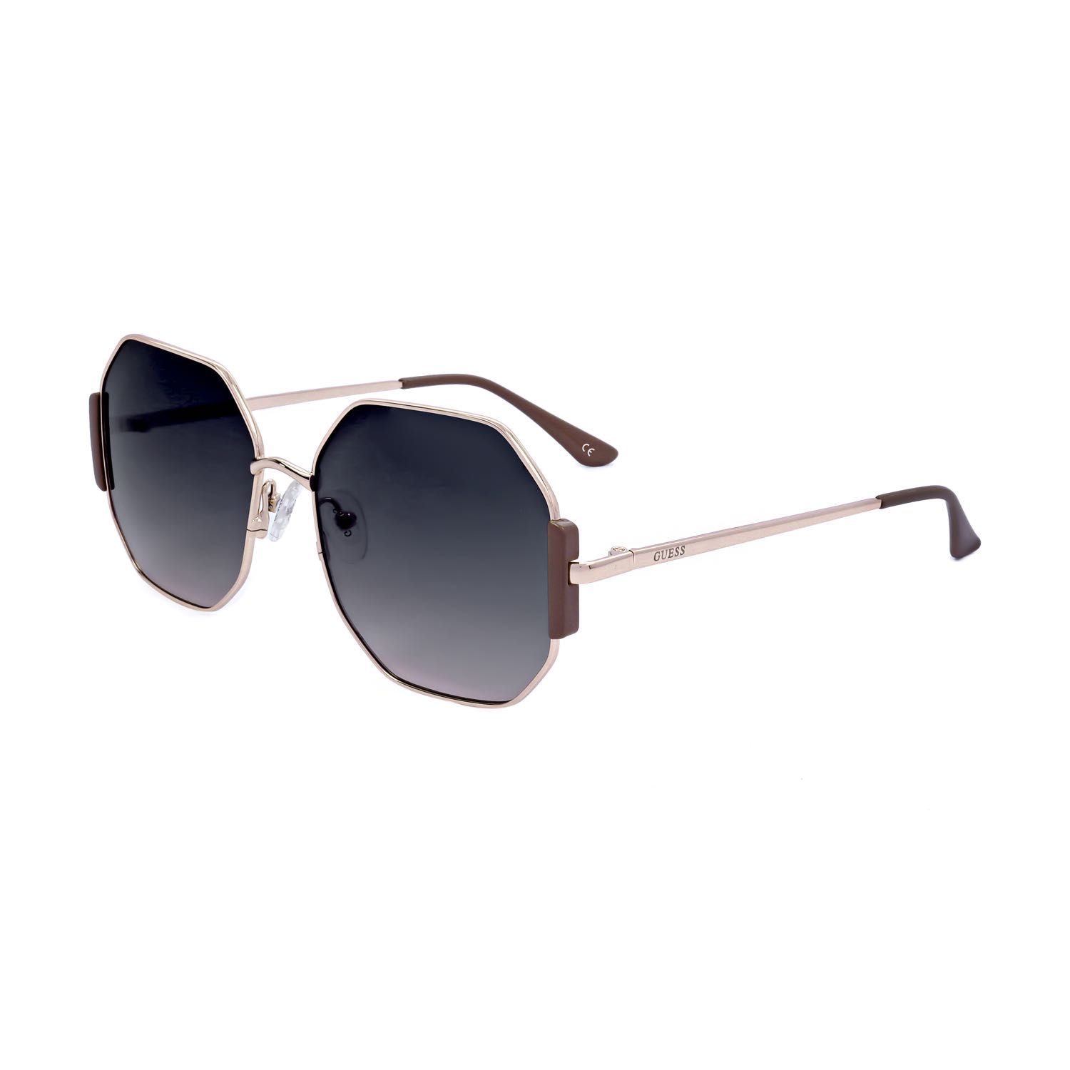 Guess Factory occhiali da sole donna GF6196 rose gold-coloured brown