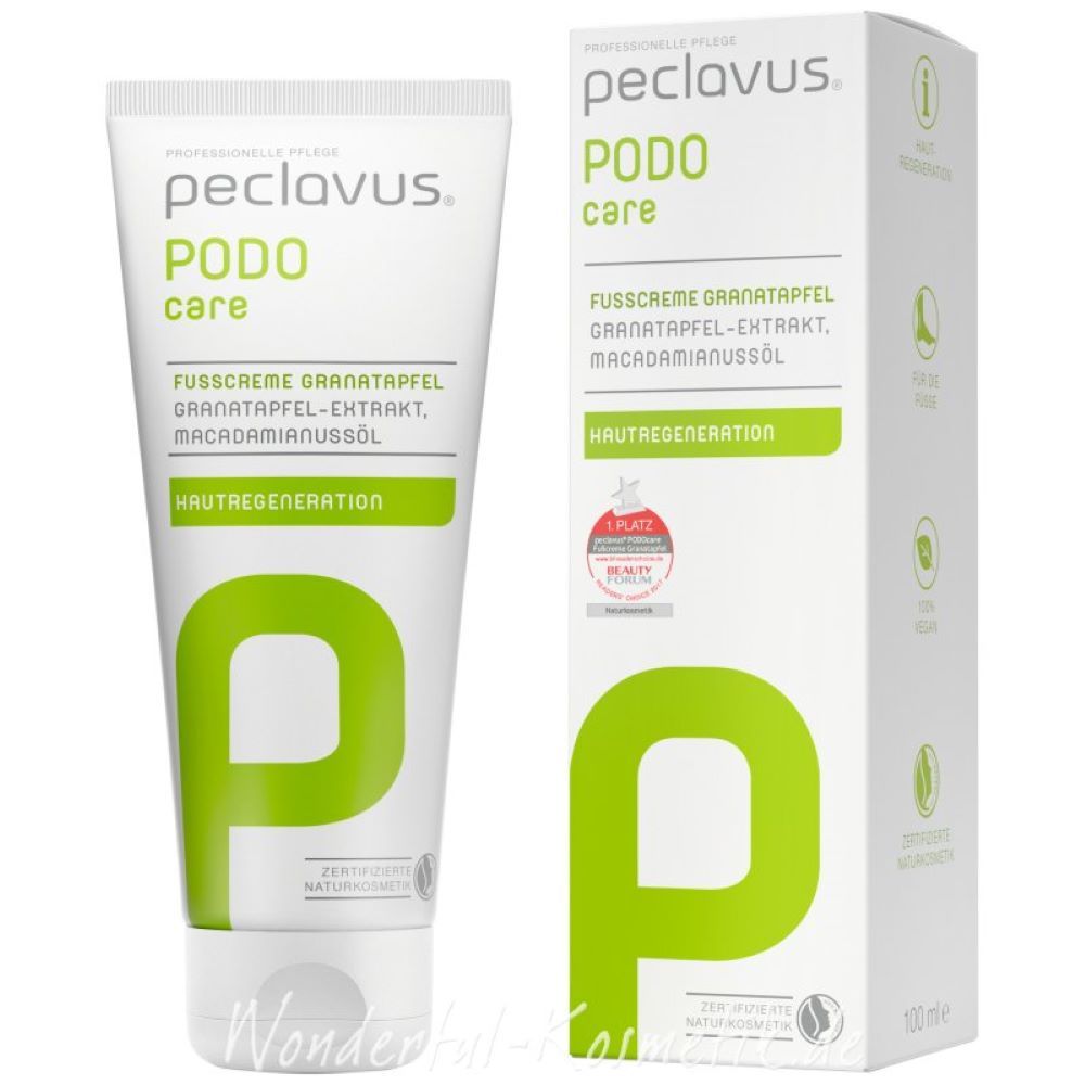 Peclavus PODOcare Fußcreme Granatapfel