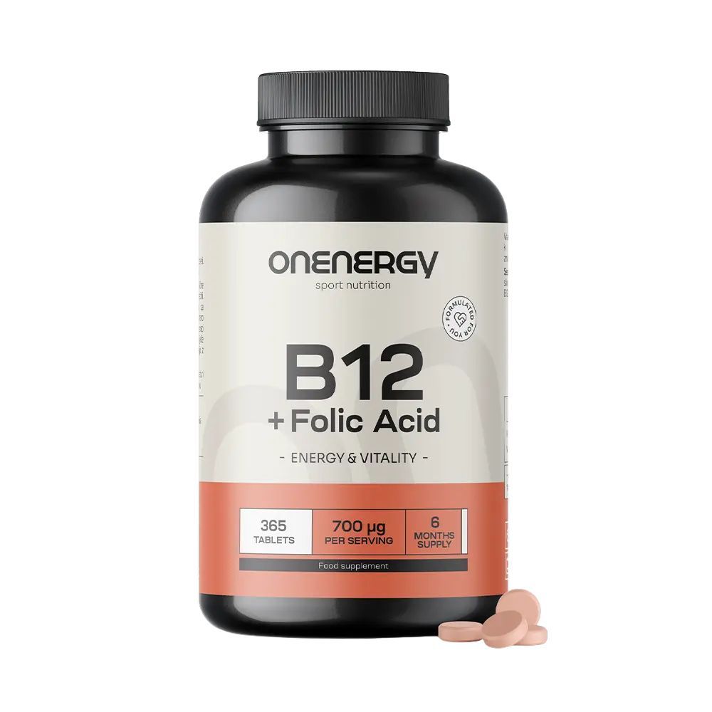 OnEnergy Vitamin B12 + Folsäure 365 St Tabletten