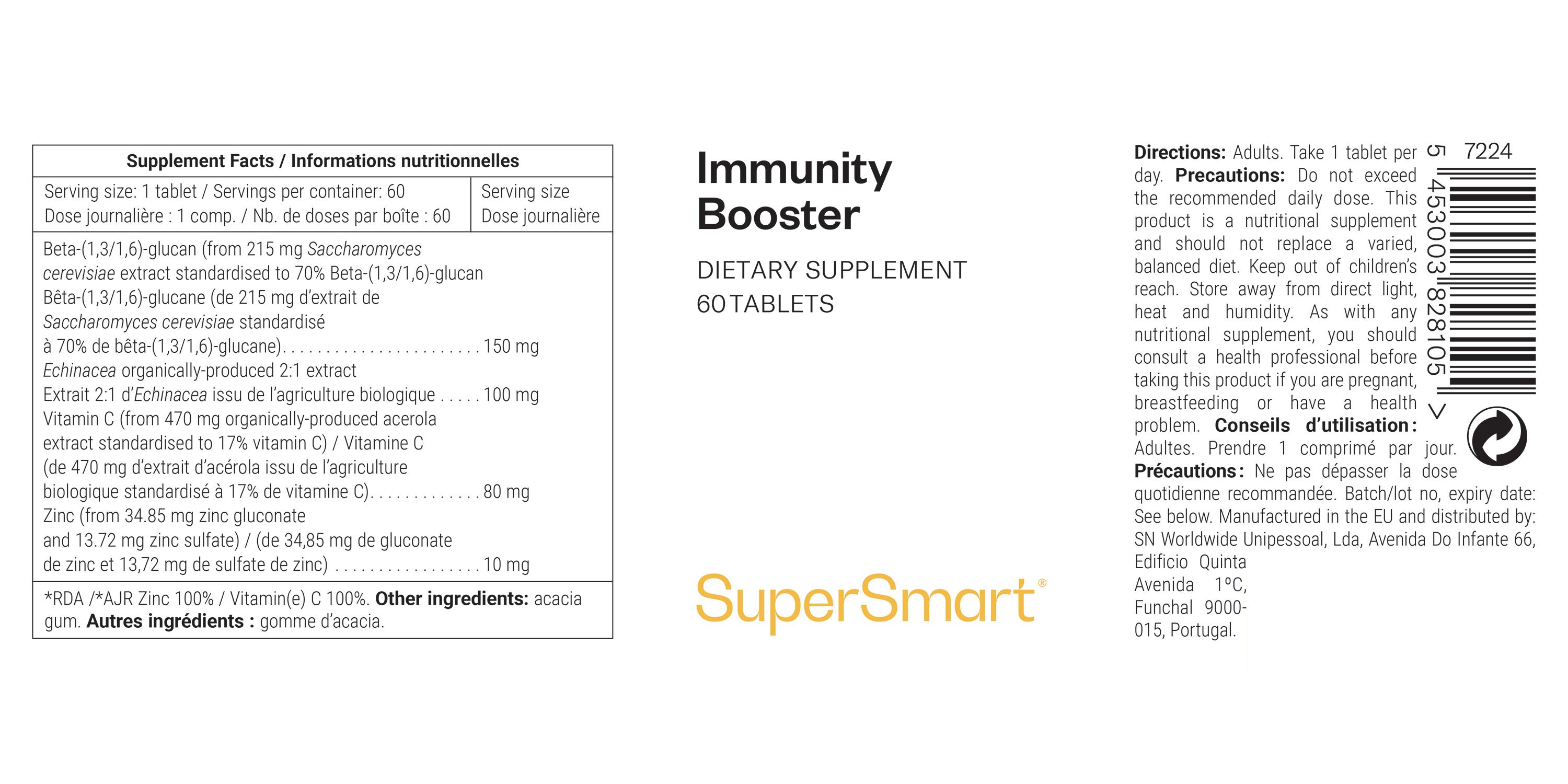 SuperSmart - Immunity Booster 60 St