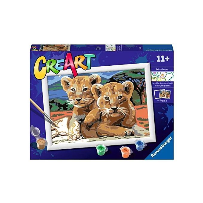 Ravensburger Gioco Creativo Creart Cucciolo di Leone