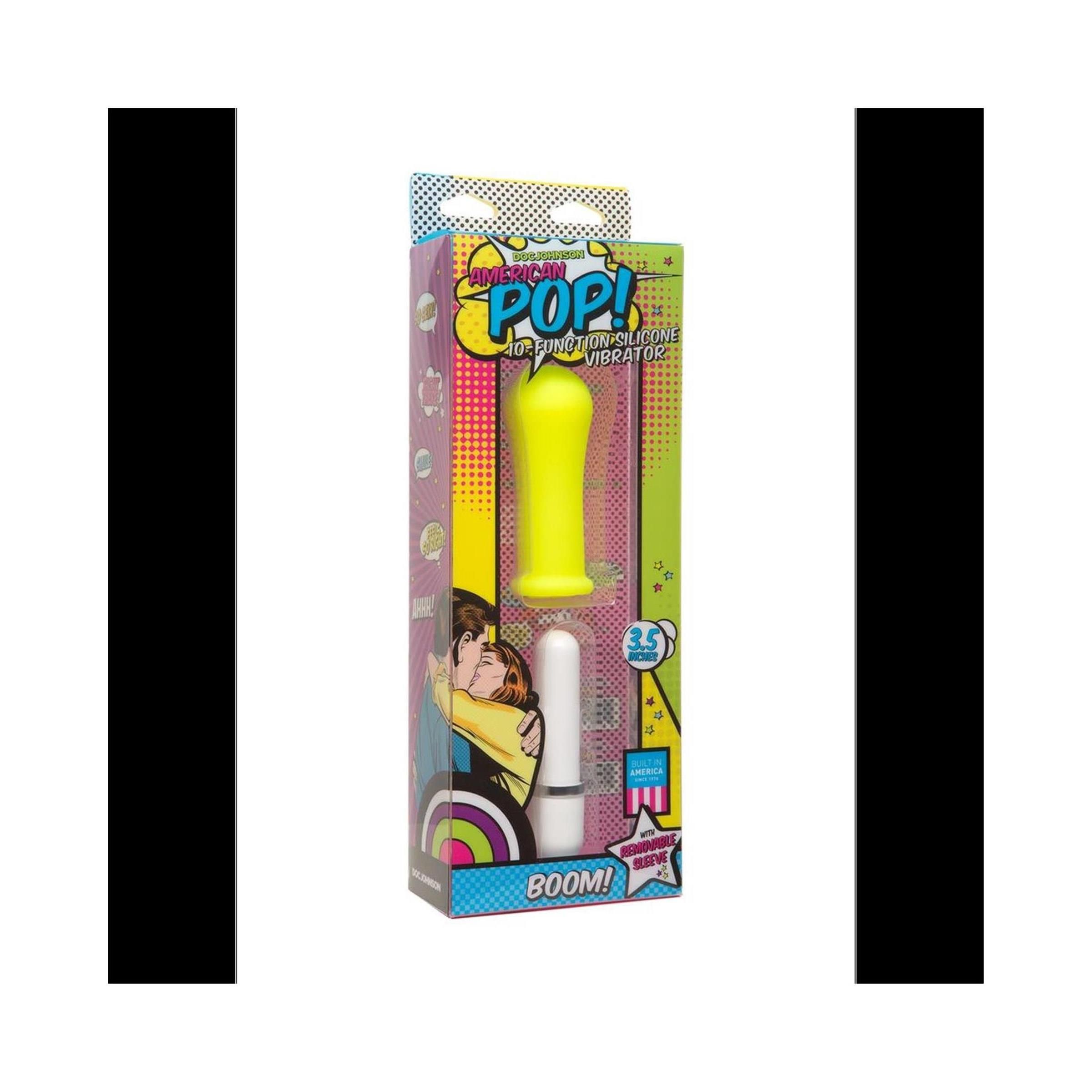 Doc Johnson - American Pop - Boom! - 10 Function Vibrator