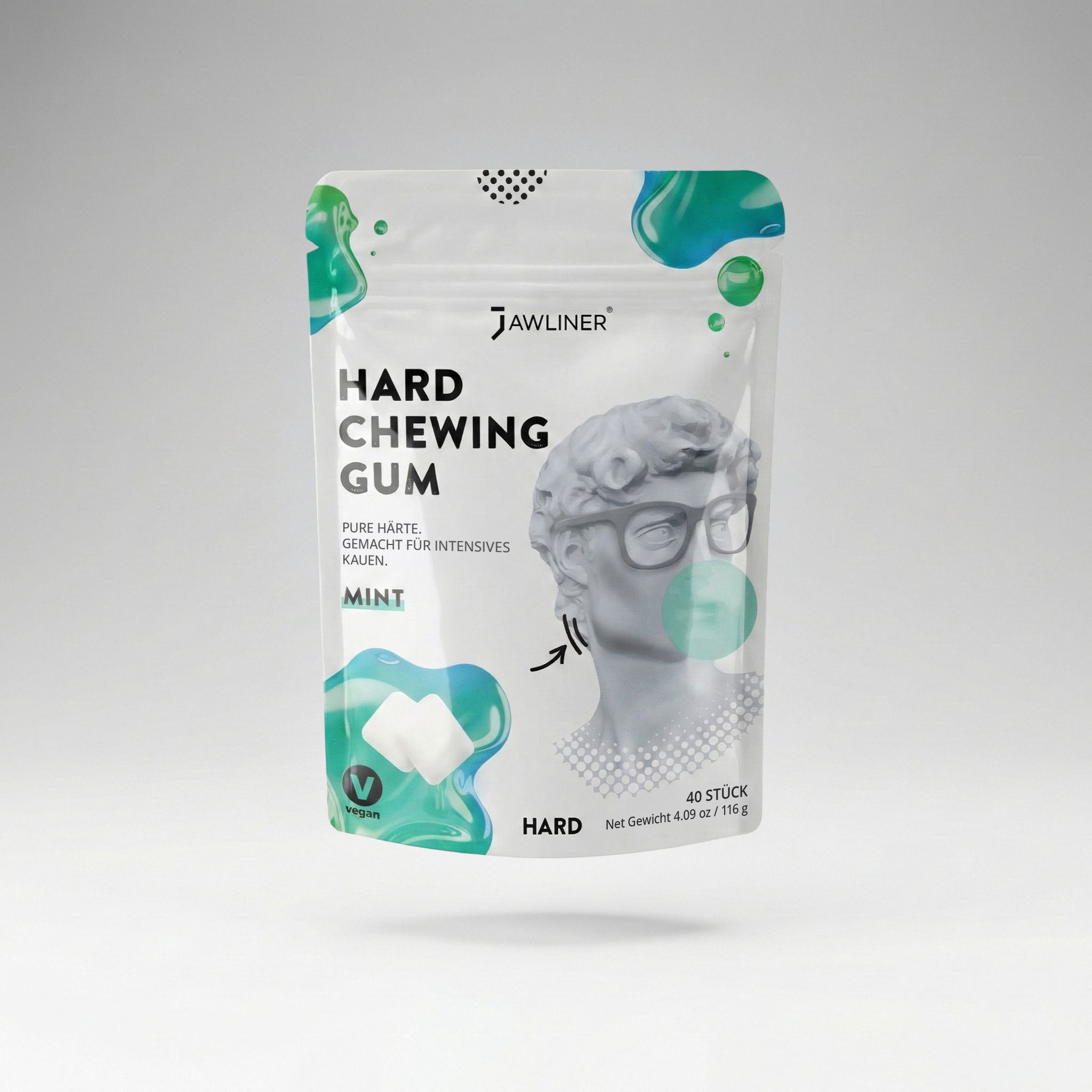 JAWLINER Hard Gum Mint