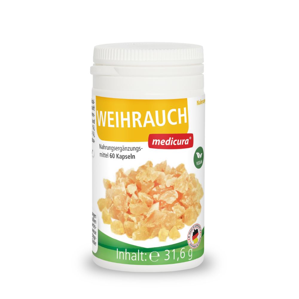 Medicura AG Weihrauch + Vitamine Plus 31,6 g Kapseln
