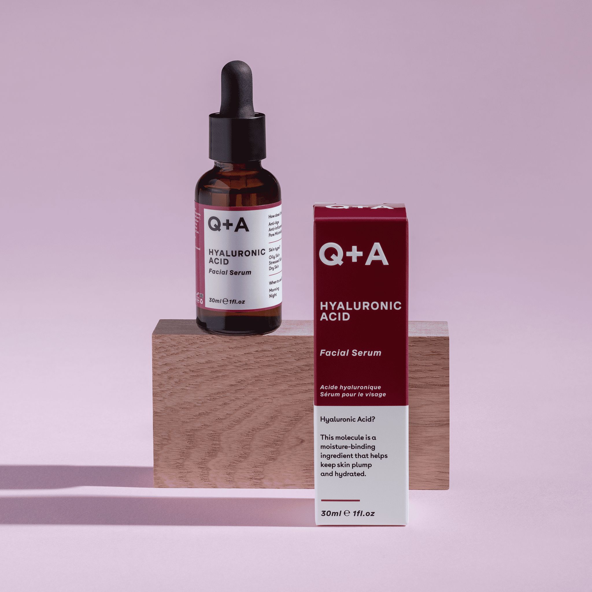 Q + A Skin, Hyaluronic Acid Facial Serum