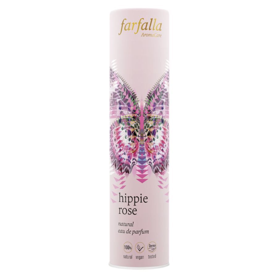 Farfalla hippie rose, natural eau de parfum Bio