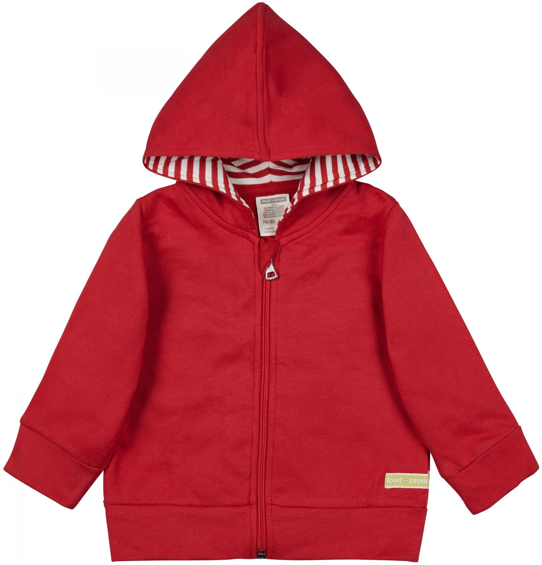 loud + proud Jacke, tomate