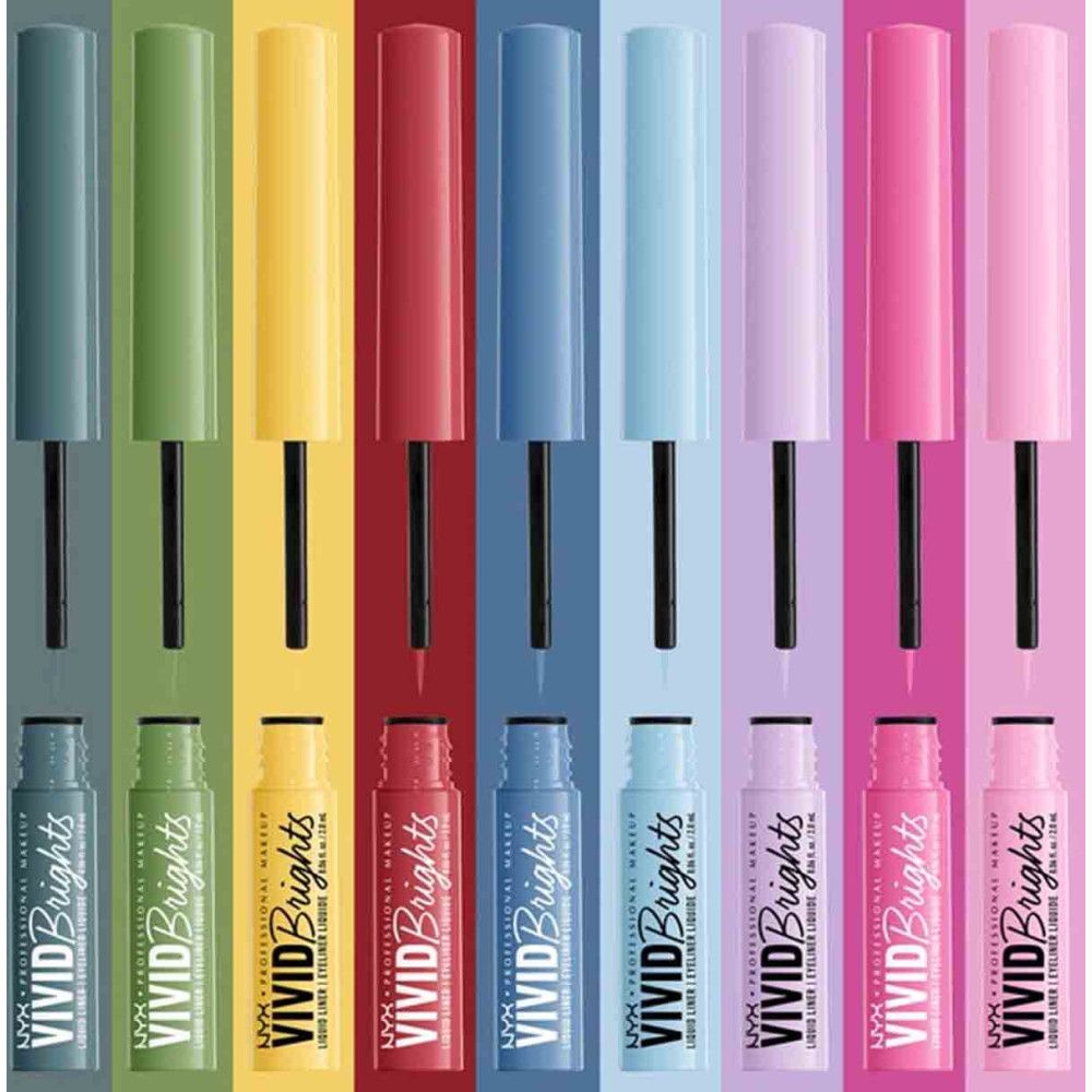 Nyx - Matter Flüssig-Eyeliner Vivid Brights