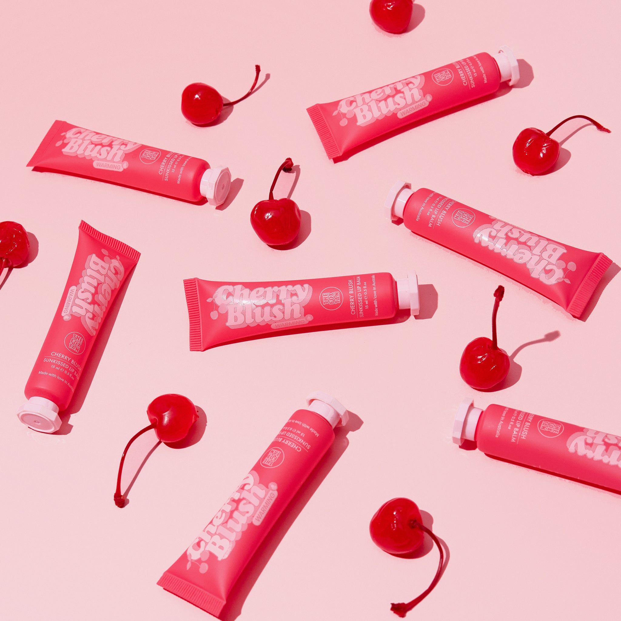 The Fox Tan Cherry Blush Sunkissed Lip Balm