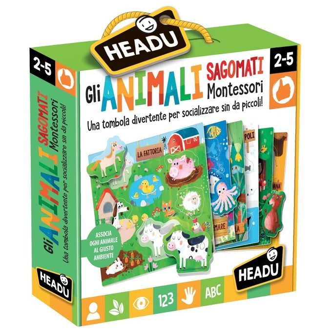 Headu Gli Animali Sagomati Montessori