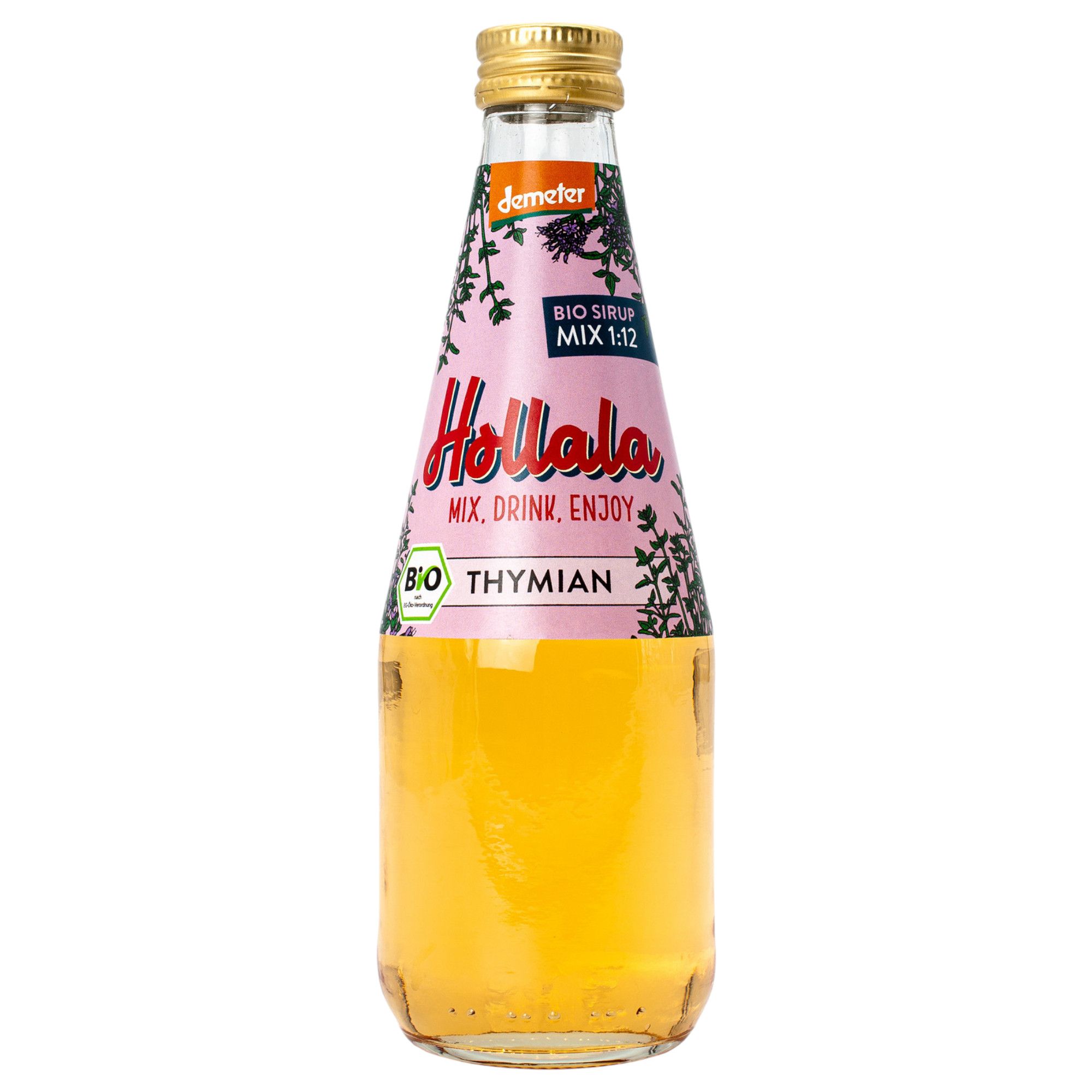 Hollala - Bio (Demeter) Sirup Thymian 330 ml