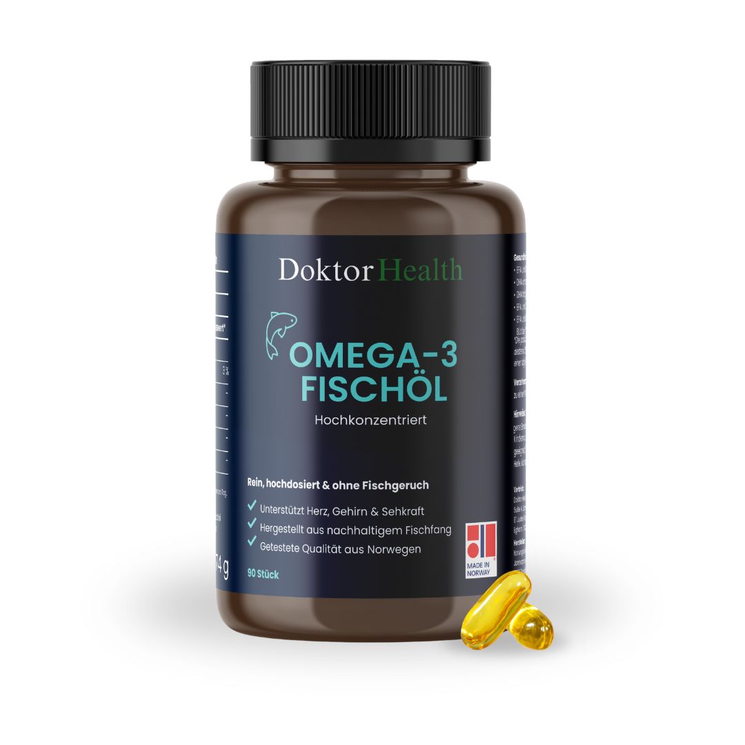 Doktor Health Omega 3 Fischöl 90 St Kapseln