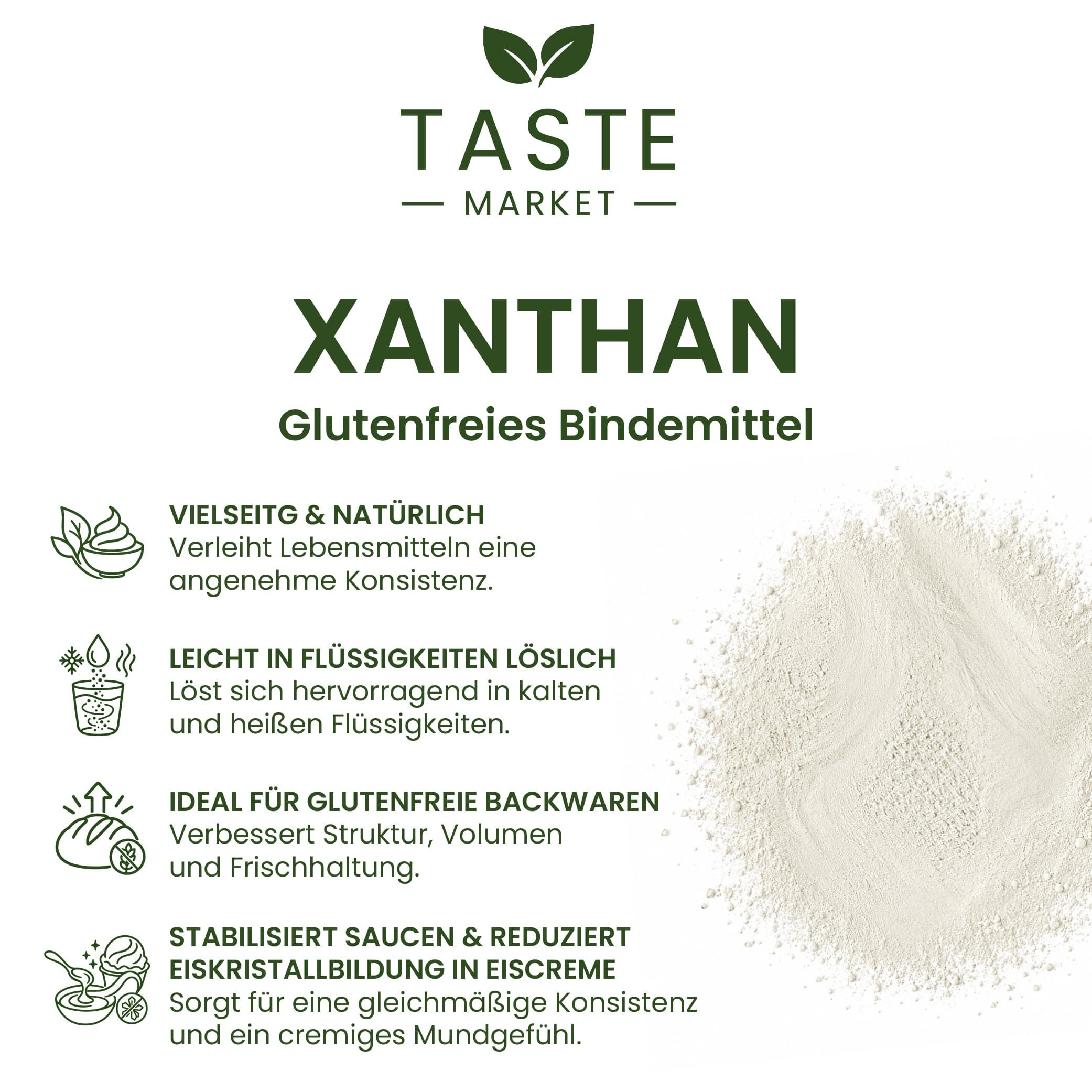 Taste Market Xanthan Gum Pulver