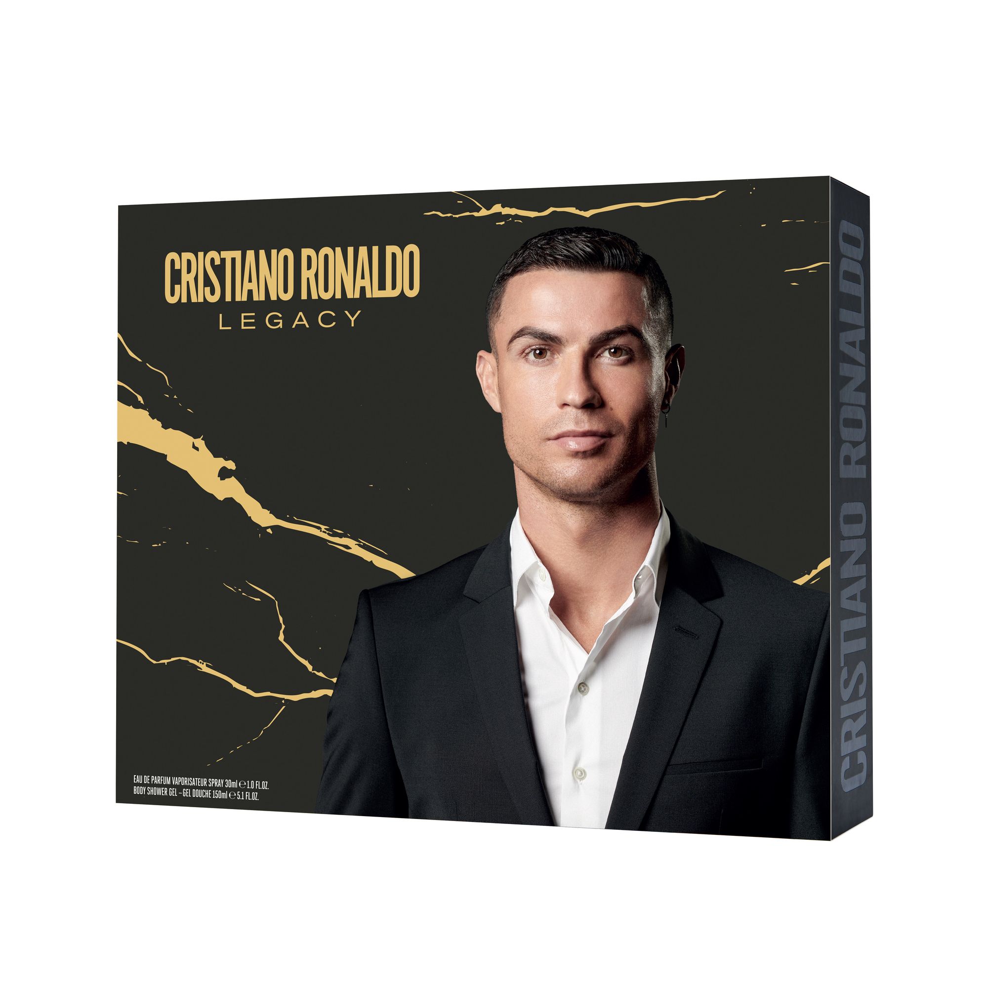 Cristiano Ronaldo CR7 Legacy Geschenkset Eau de Parfum und Shower Gel Herren Duftset aromatisch