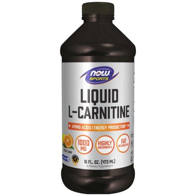 Now Foods Flüssiges L-Carnitin 473 ml