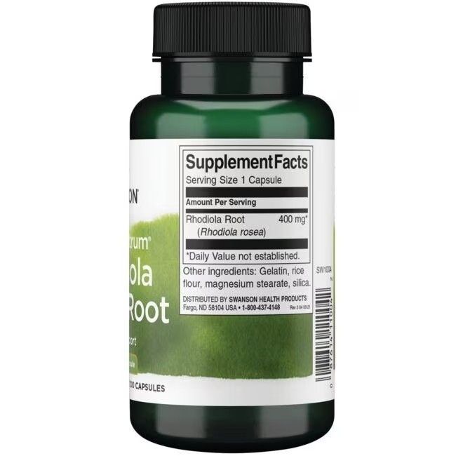 Swanson Rhodiola Rosea Wurzel 400 mg