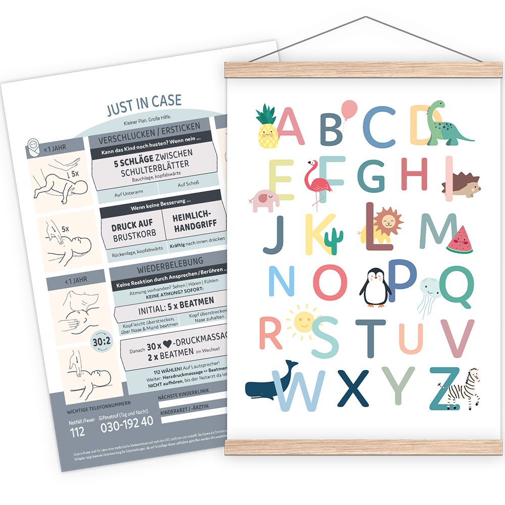 littleplan® ABC-Erste-Hilfe-Poster