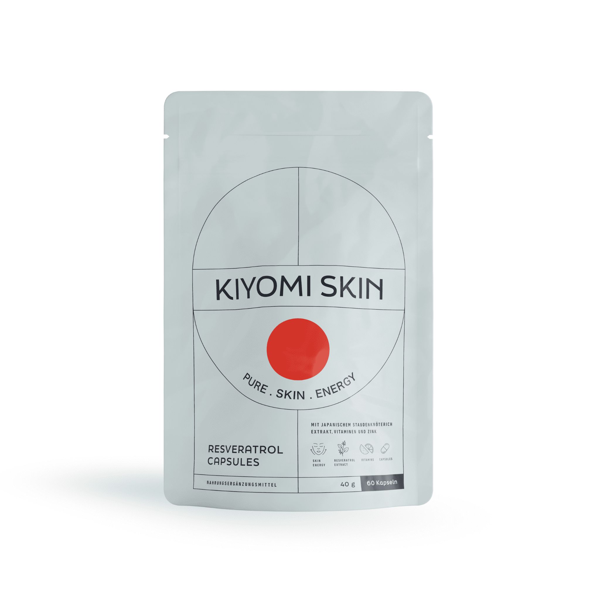 Kiyomi Skin Energy Resveratrol Capsules