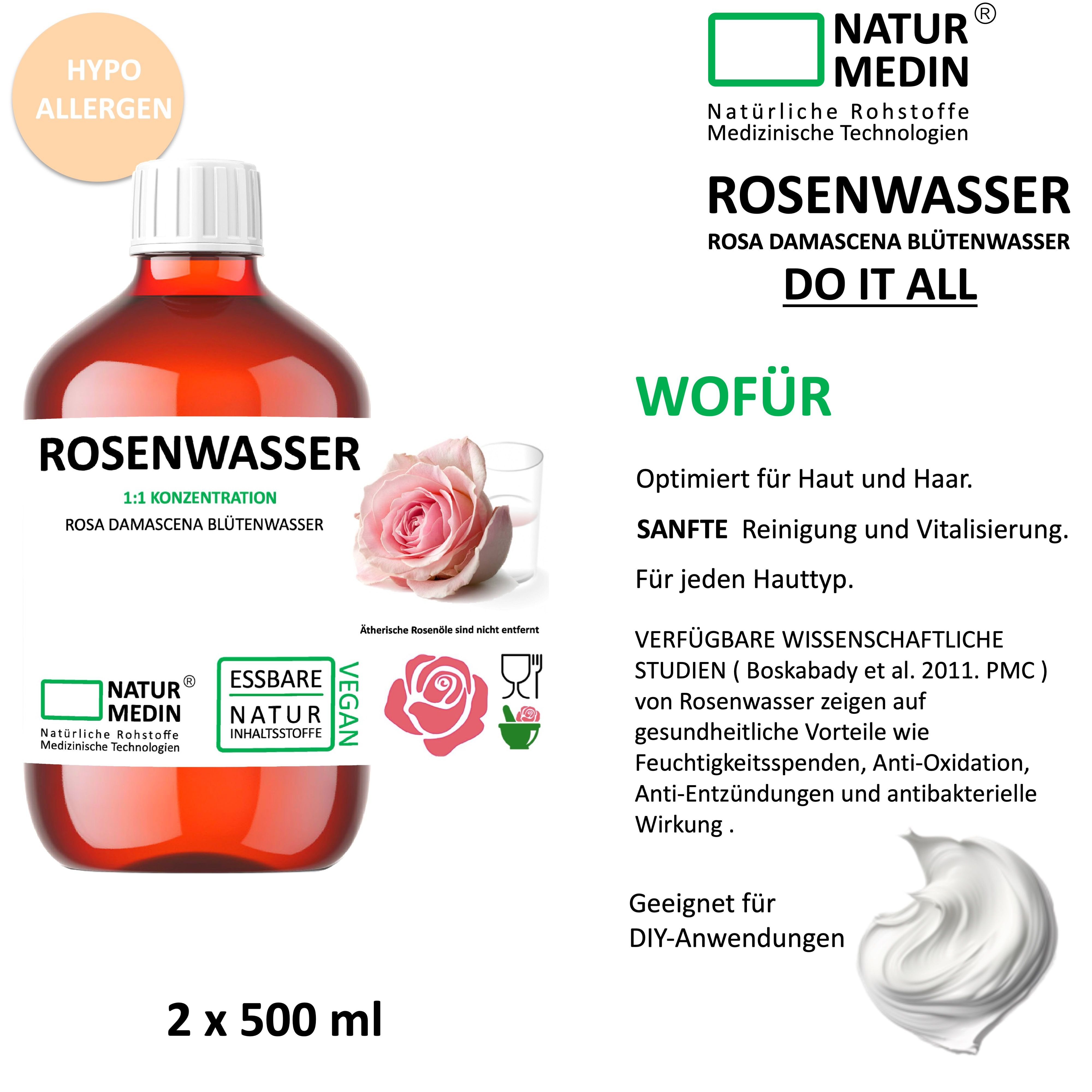 NATURMEDIN® Rosenwasser Balanced