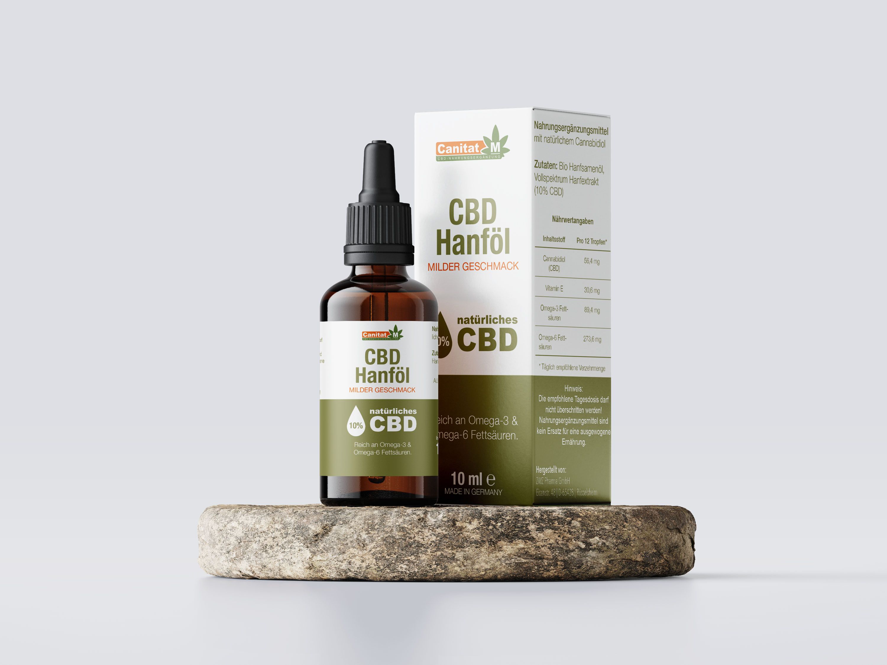 CBD Öl 10% | Hanföl | Premium CBD aus Deutschland | SAPURA®