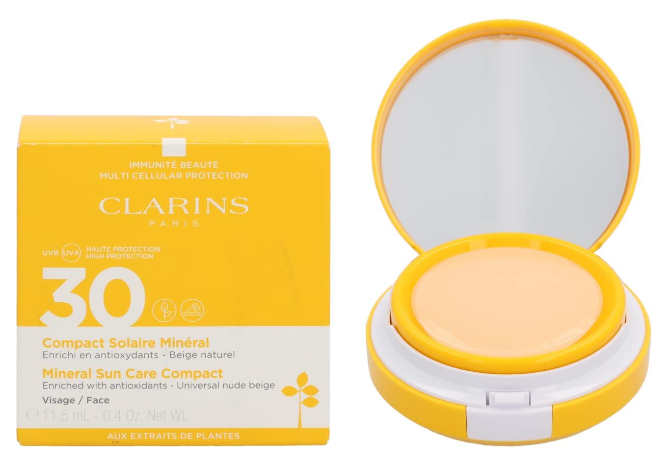 Fluido Colorato Viso SPF 30 di Clarins