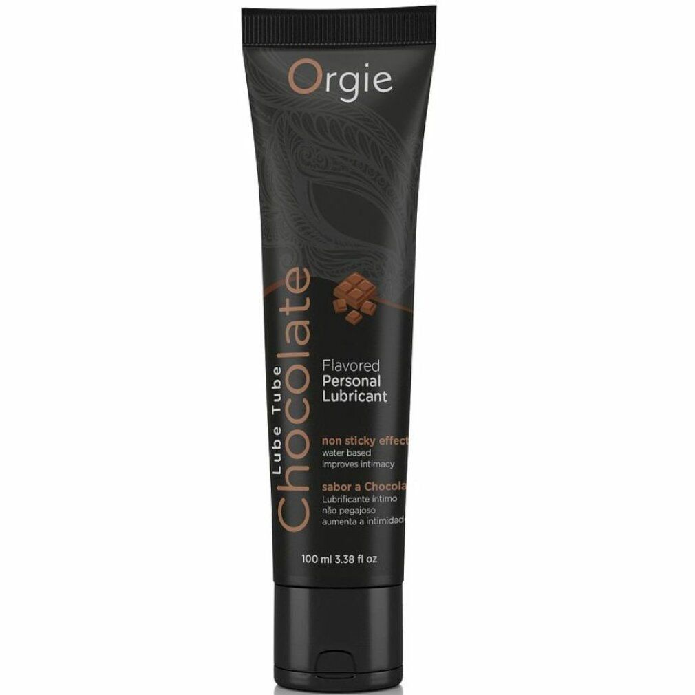 Schwarze Tube mit Schokoladenduft, 100ml.
