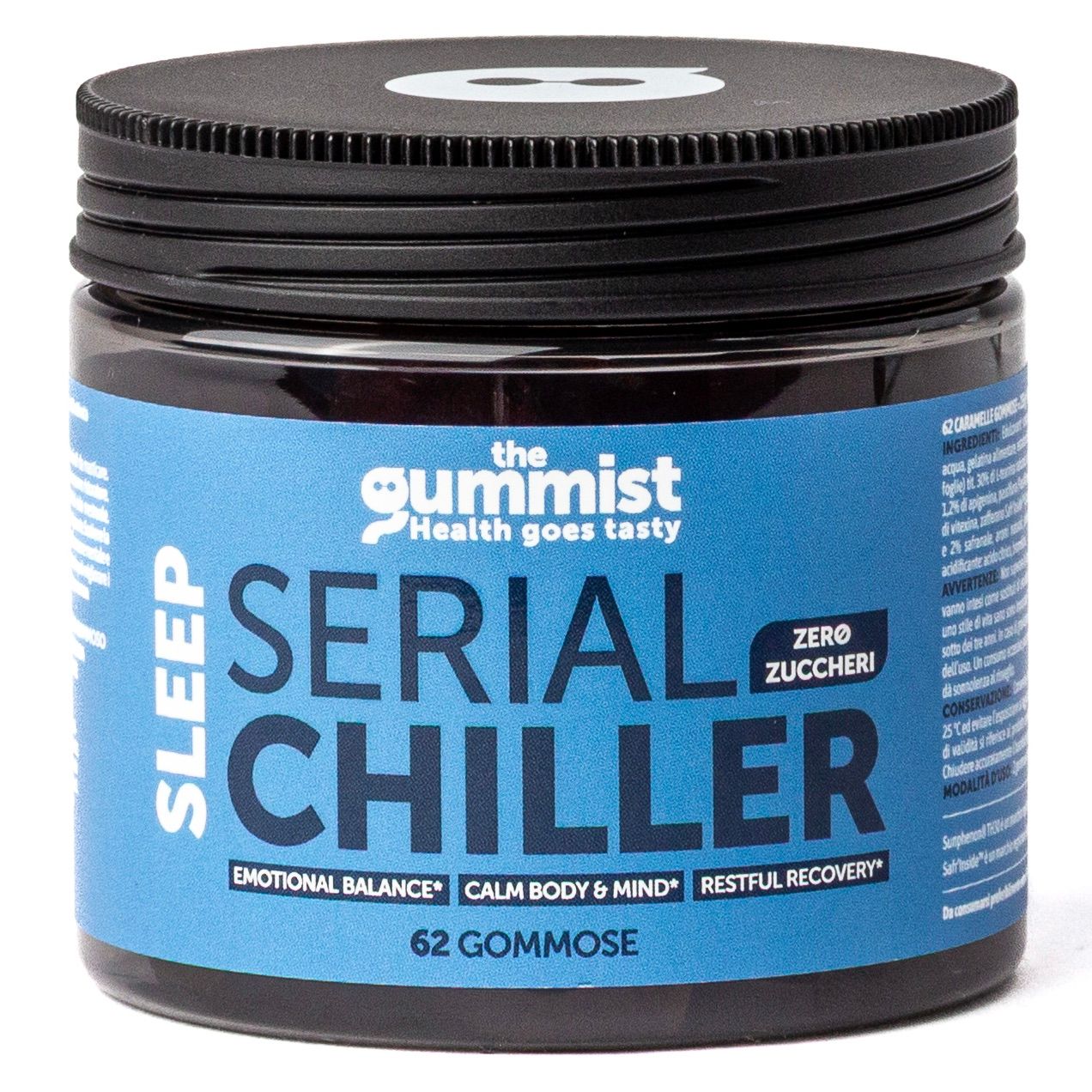 The Gummist Serial Chiller integratore per Sonno & Calma in gommose con melatonina senza zucchero